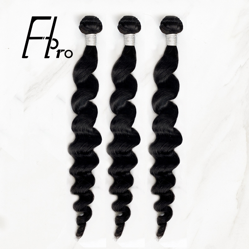 Top Grade Hair Bundles Loose Wave Raw Unprocessed Virgin Hair